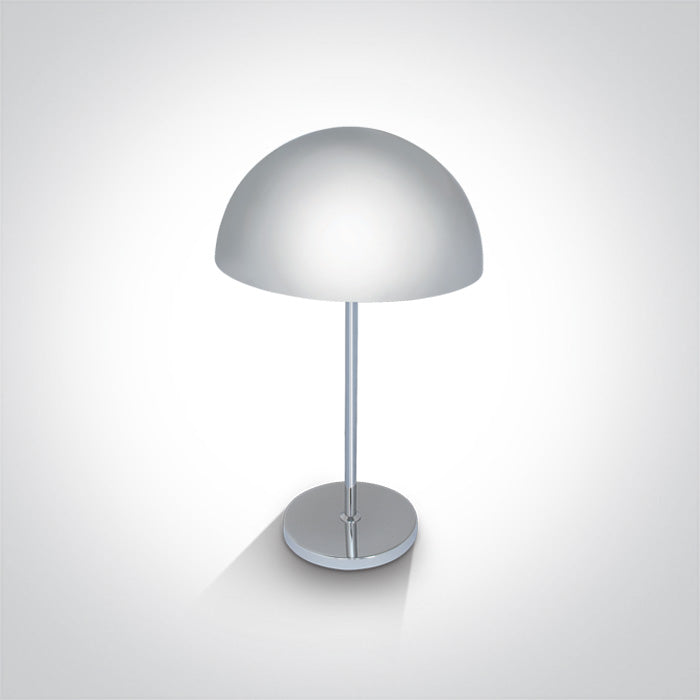 CHROME TABLE LAMP 2xE14 11W