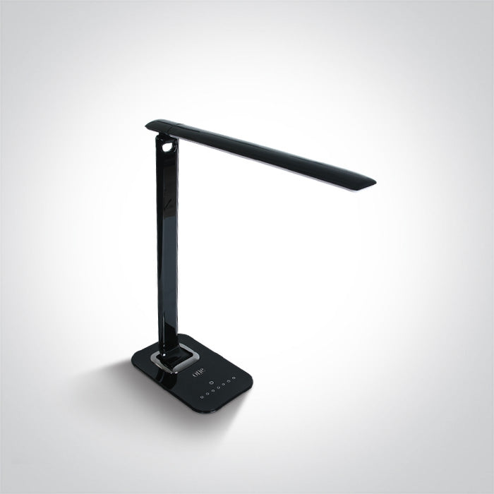 BLACK TABLE LAMP LED 12W CW DIMMABLE 100-240V