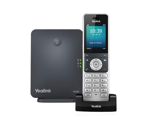 Yealink W60P DECT Cordless Handset w/Base